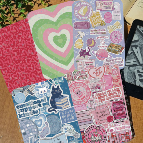 Kindle Insert Card Skin Holográfico Capa Transparente 11 geração 2022/2024 Paperwhite Colorsoft