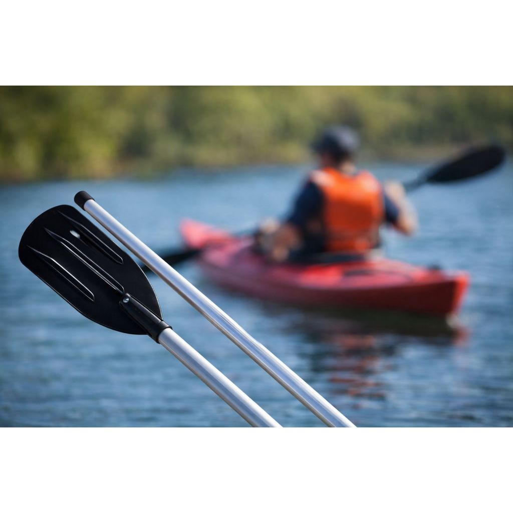 Kit 2 Remos C/ Cabo Alumínio P/ Bote Barco Pesca Canoa 1,5 M