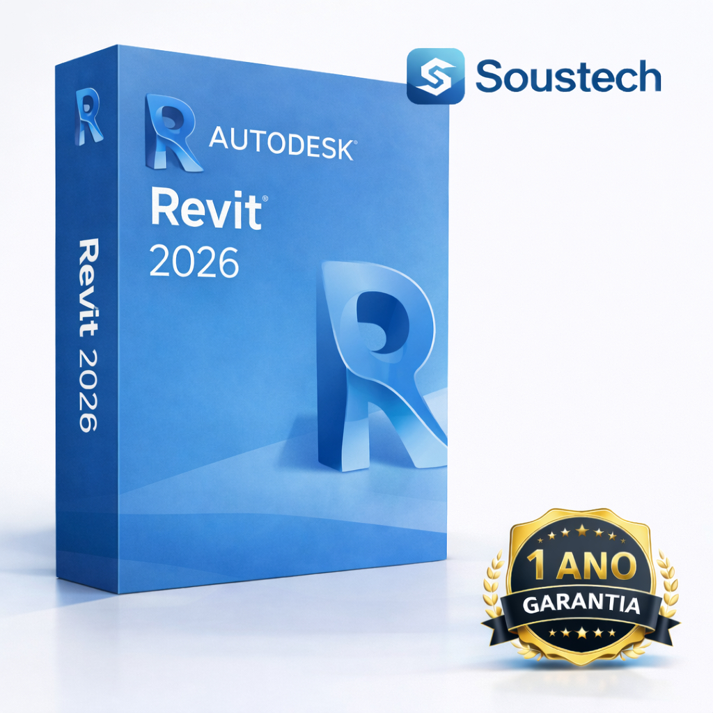 Revit 2026 Profissional | Versão Completa | Garantia 1 Ano (Português)