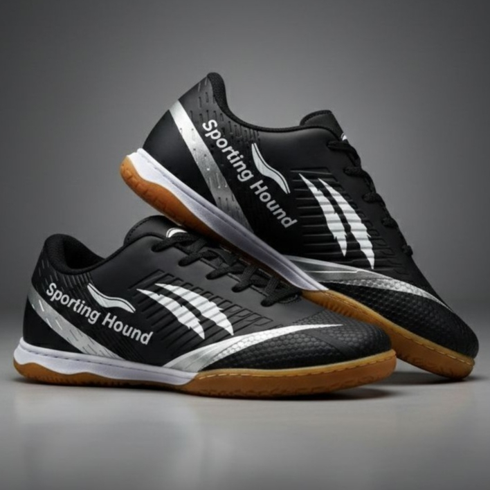 Chuteira Futsal Profissional Masculina Sporting Hound Original – Tênis de Salão Indoor Antiderrapante Quadra Adulto
