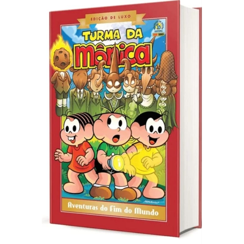 Aventuras do Fim do Mundo Super Luxo e Cebolinha "O Dono da Lua" e Mônica 50 Anos, Lendas Brasileir. Raridades Clubinho