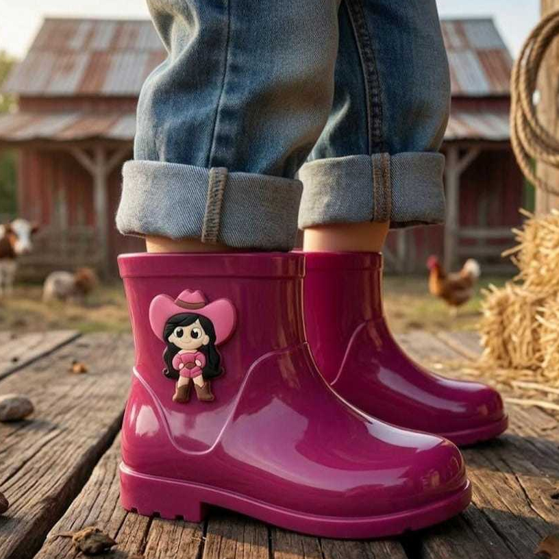 Galocha Infantil Feminina Vários Modelos Menina Criança Confortável Promoção