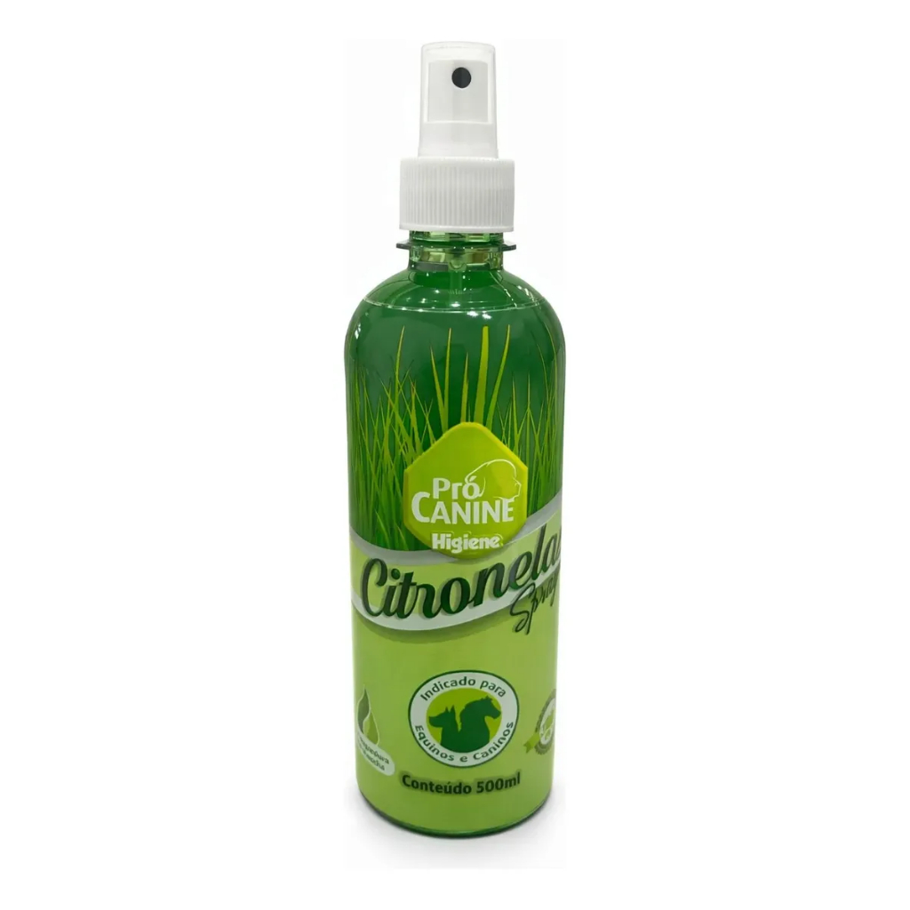 Spray Repelente Citronela Cachorro Cavalo 500ml Prócanine