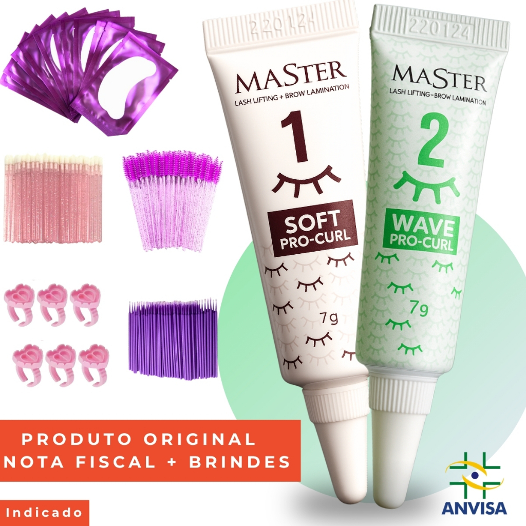 Kit Brow Lamination Master Premium 2 Passos Tamanho Pocket