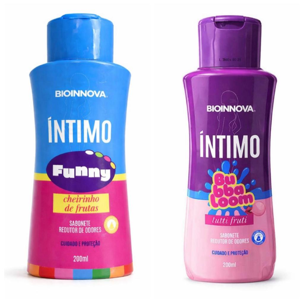 Kit com 2 sabonetes Intímo (1 Funny + 1  Bubbaloom)  200ml - Bioinnova
