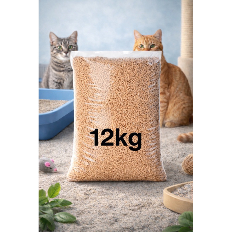 Granulado Higiênico para Gatos 12kg Premium Controle de Odores Alta Durabilidade