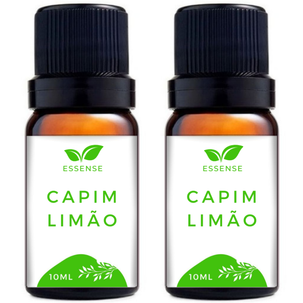 2 Essências Capim Limão 10ml Hidrossolúvel Aromatizador Difusor Umidificador Base Água Aromaterapia