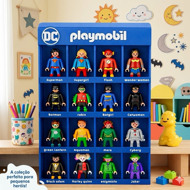Expositor para Mini Figuras Colecionáveis Playmobil| ENVIO RÁPIDO!