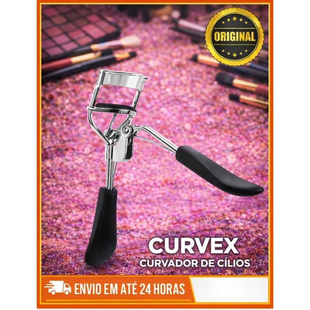 Curvex – Curvador de Cílios Prático para Olhar Poderoso e Super Definido