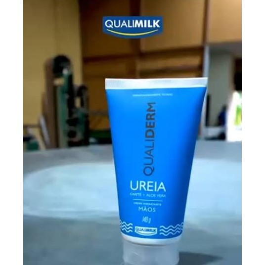 Qualiderm Creme Hidratante Para Mãos e Pés - 140G - Rachaduras e Ressecamento