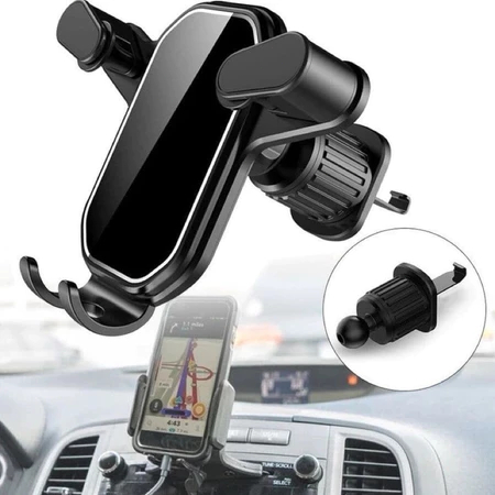Suporte Veicular Carro Para Celular 360 ° Giratório Universal Multifuncional Ventilacao Air