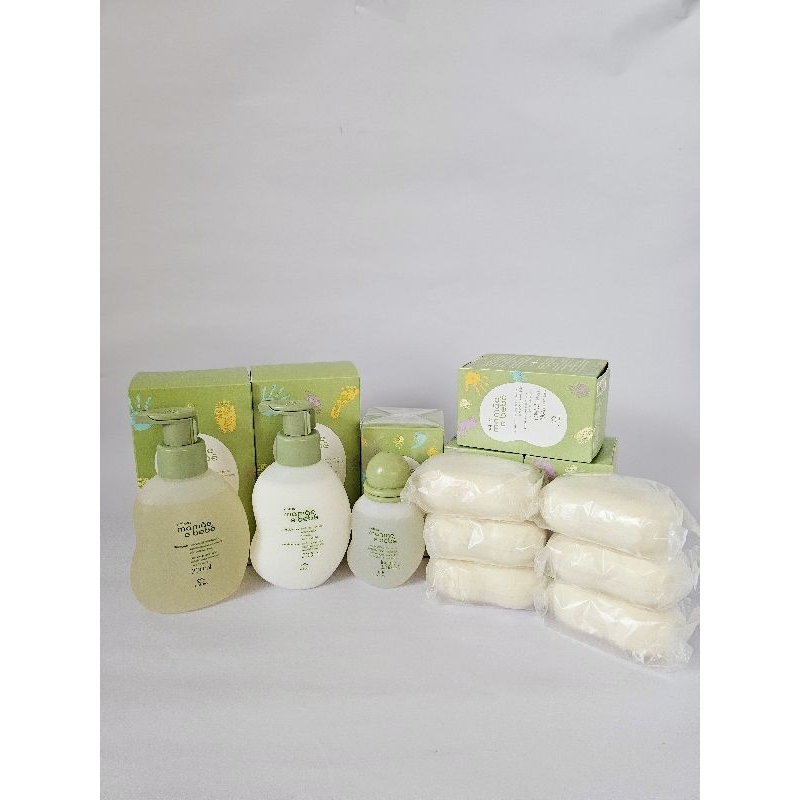 Kit Natura Mamãe e Bebê com sabonetes em barra