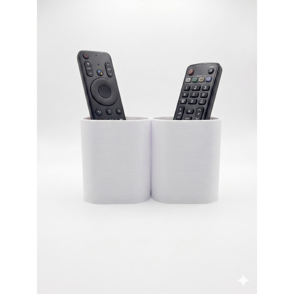 Suporte De Parede Controle Remoto Tv Universal Duplo Pkt Ar
