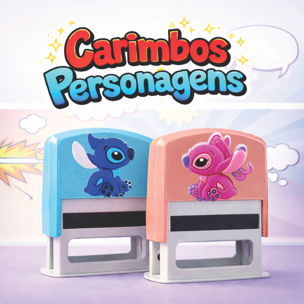Carimbos Personalizados com Personagens | Professor Médico Pediatria Enfermagem
