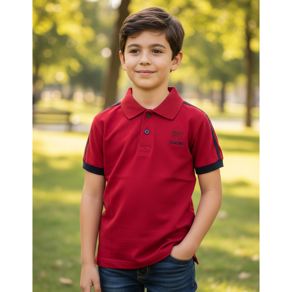 Camisa polo Infantil juvenil Tam10,12,14 e 16 anos