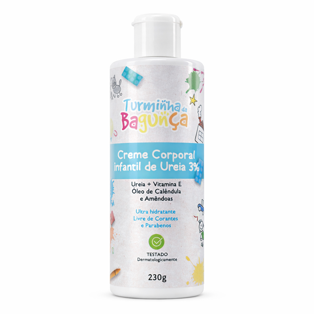 Creme Infantil Ureia 3% Turminha Da Bagunça 230g