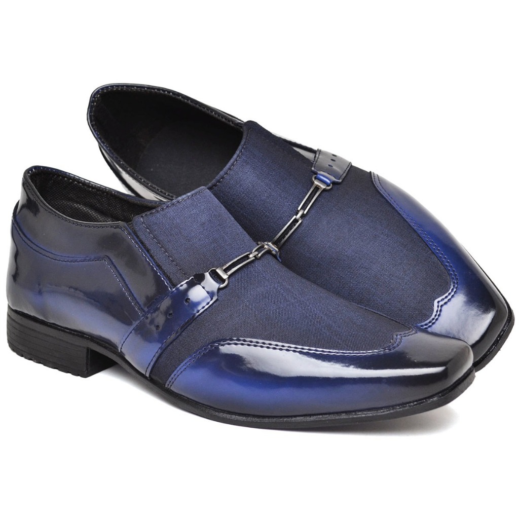 Sapato Social Masculino Bicolor Confortavel Elegante Lançamento Imperdivel