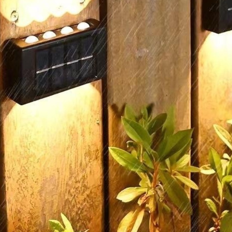 À Prova D'água Para Jardim Muro e Varanda Luminária Solar De Parede Promoção
