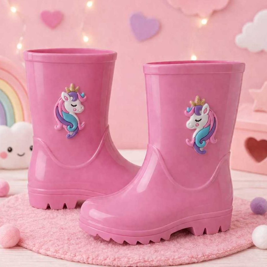 Bota Galocha Infantil Menina Impermeável Feminina
