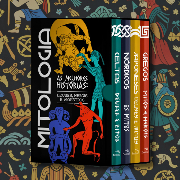 Box Mitologia: As melhores histórias - Gregos, Nórdicos, Japoneses e Celtas - Pandorga