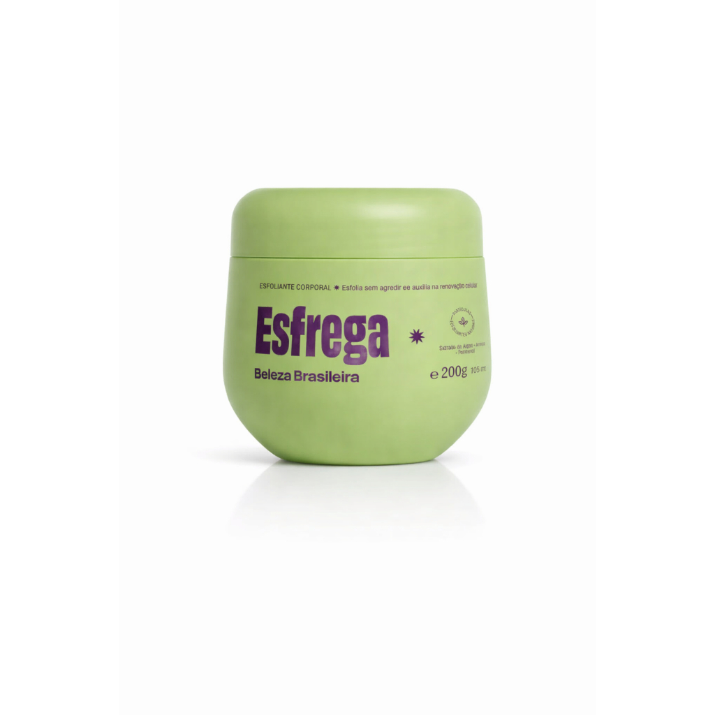 Esfoliante Corporal Esfrega 200g Prevenção Estrias Hidratação e Celulite Renovação Celular