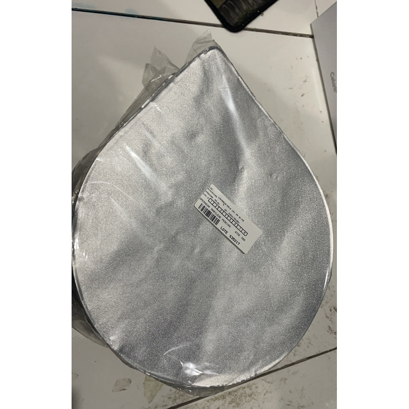 Selo  de Alumínio para potes PP e PE 241mm Delgo 100 Peças