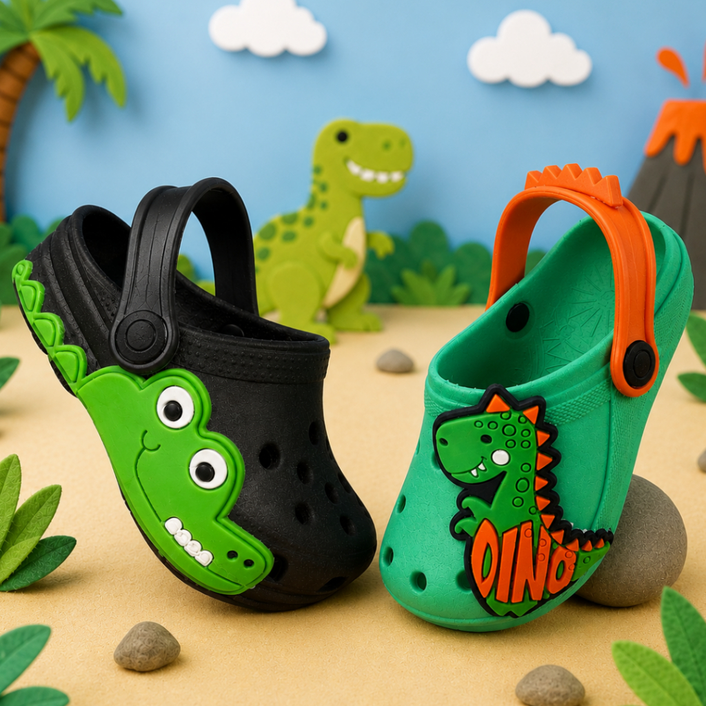 Kit 2 Pares Babuche Infantil Menino