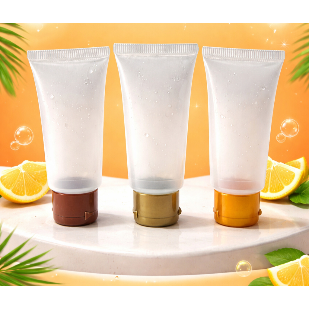 Bisnaga 15ml com tampa flip top - 20 unidades - R$ 18,40.
