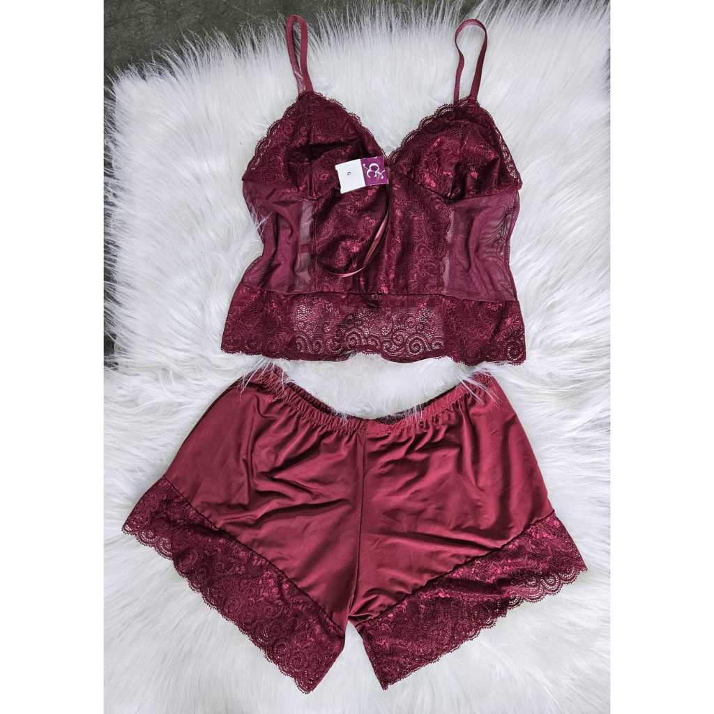 Baby Doll Confortável feito em Liganete com Tira nas Costas - Linha Noite