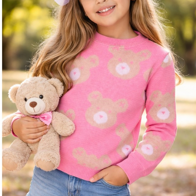 Blusa de Fleece Infantil Feminina - Conforto e Estilo com Estampas Sortidas