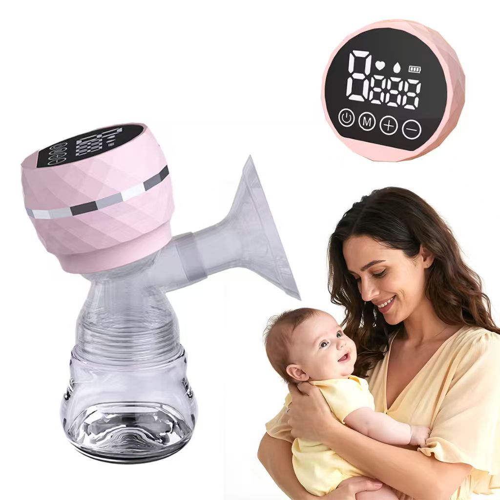Bomba de Amamentação Elétrica Automática – Portátil, Silenciosa, Massageadora e com LED Indicador P16