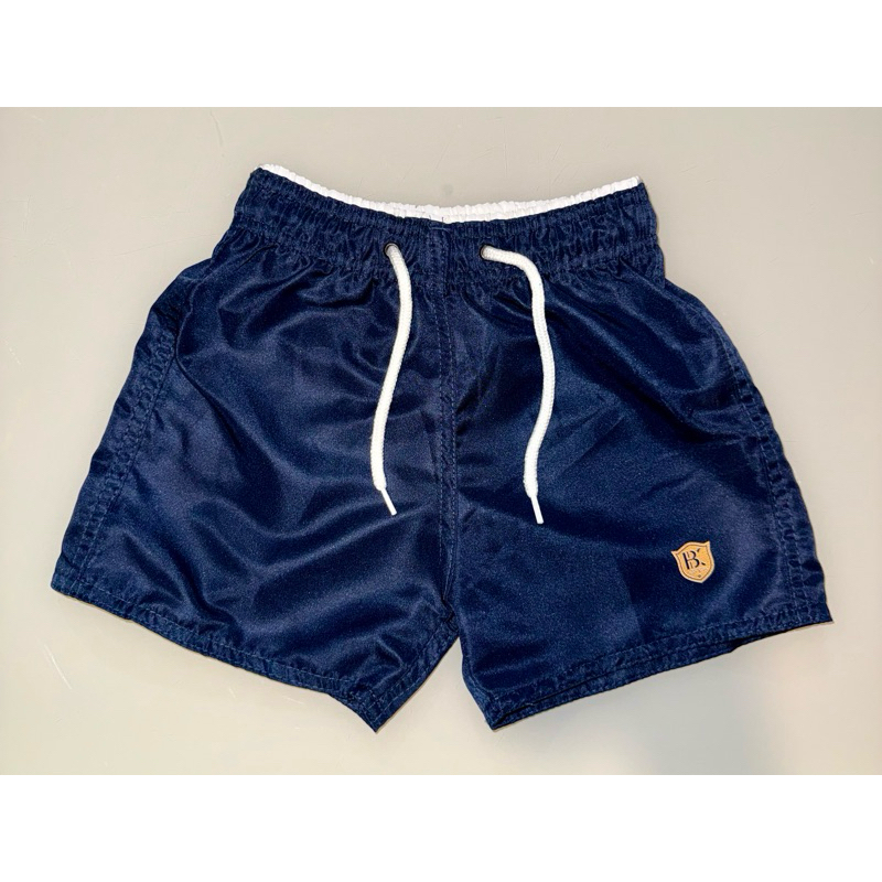Bermuda Short Tactel Infantil Juvenil 1 a 12 Anos Liso Praia Piscina Verão Com Elástico
