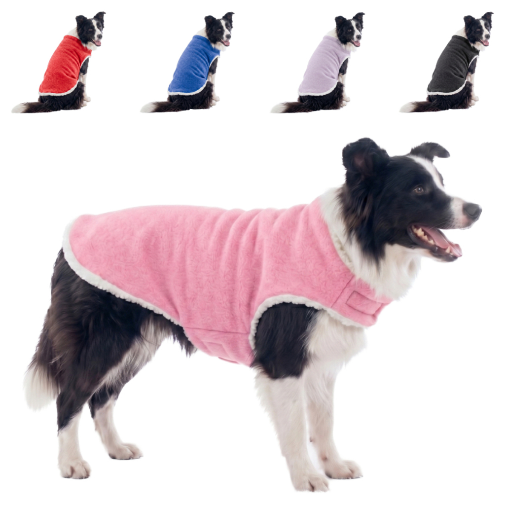 Roupinha de Frio para Cachorro Roupa Pet Inverno Casaco Porte Pequeno Medio e Grande Dupla Face