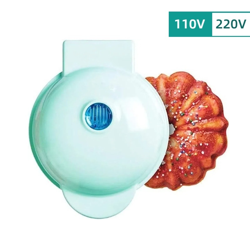 220V Mini Máquina De Assar Bolo Portátil Pronta Entrega Elétrica Portatil Forma De Fazer Bolinho