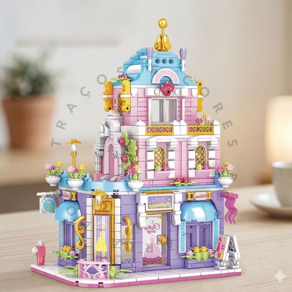 Blocos de Montar Estilo Lego Brinquedo Educativo Para Adultos e Crianças Presente Criativo