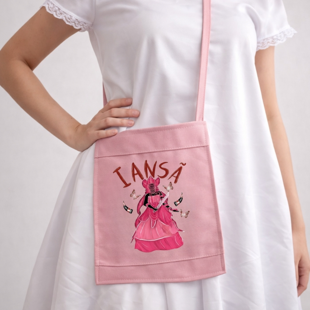 Bolsas Ecobag estampada Bolsa - Cambonê Personalizadas - Umbanda Candomblé | Entrega Ultra Rápida