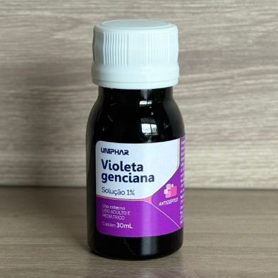 Violeta Genciana Solução 1% 30ml - Antisséptica e Versátil - Unipharma