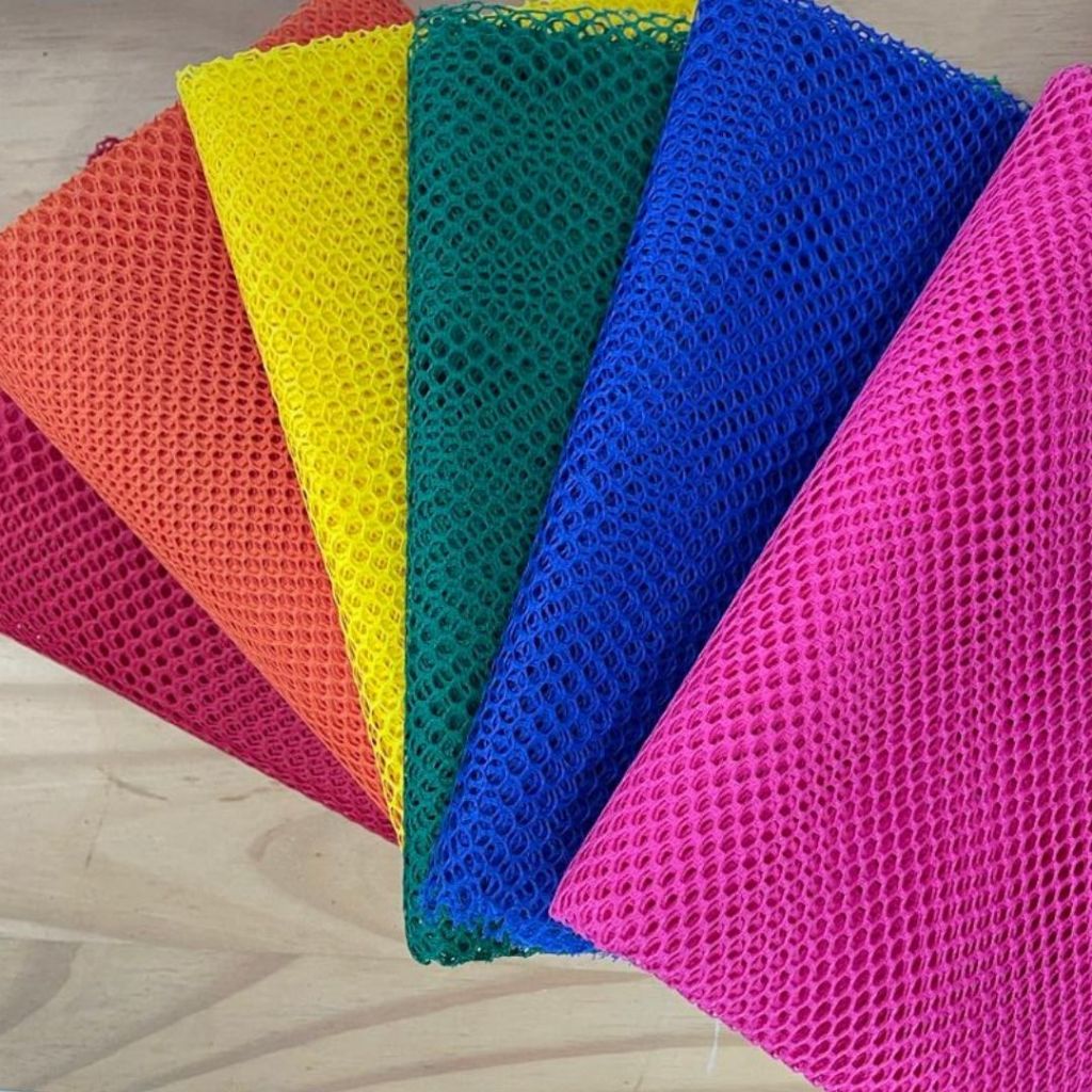Kit  Estrela Tela Vôlei Colorida 6 Cores 0,50x1,40 – Material para Bolsas Necessaires Mochilas Costura Criativa 3m