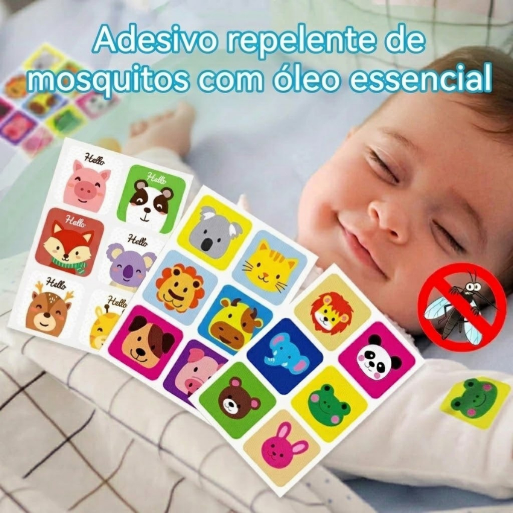 Repelente para Bebê Natural Anti Mosquito Infantil Proteção Segura Sem Químicos