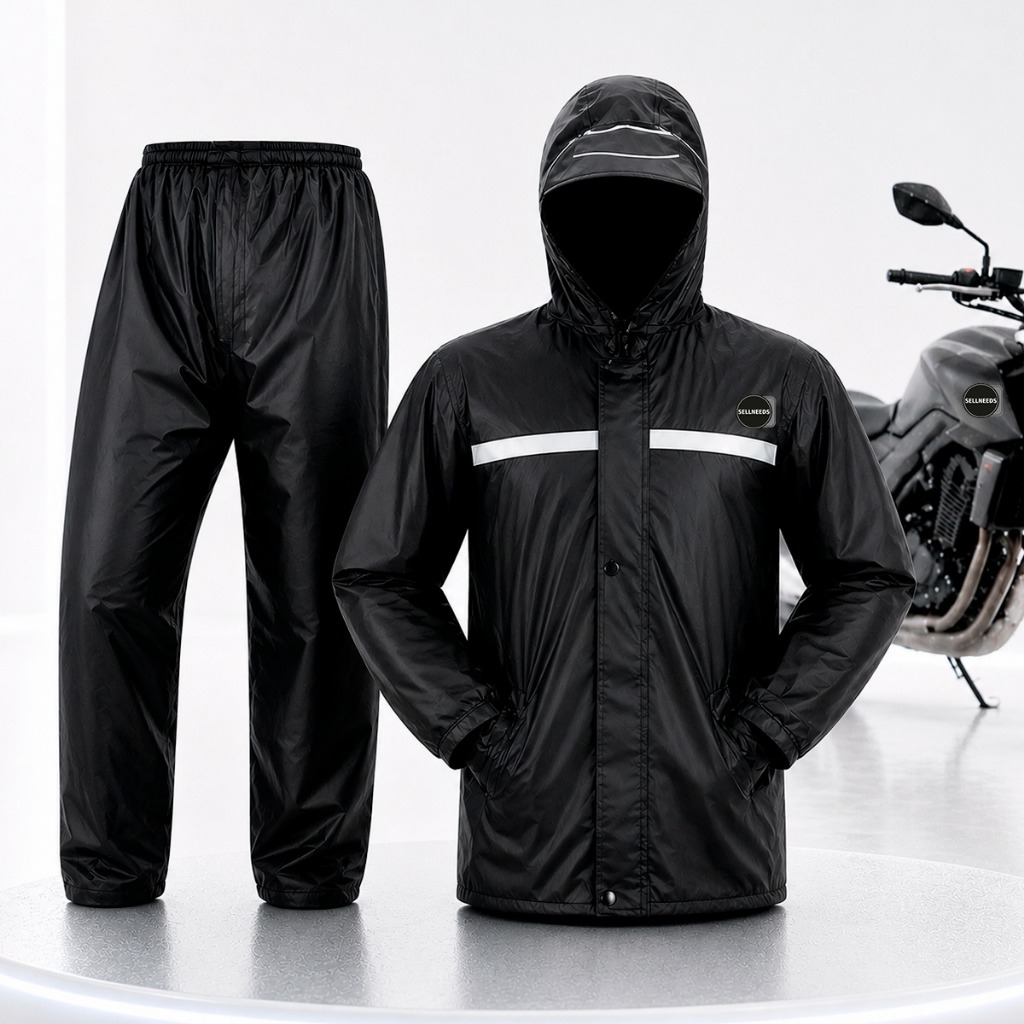 Capa De Chuva Moto Motoqueiro Impermeável Reforçada