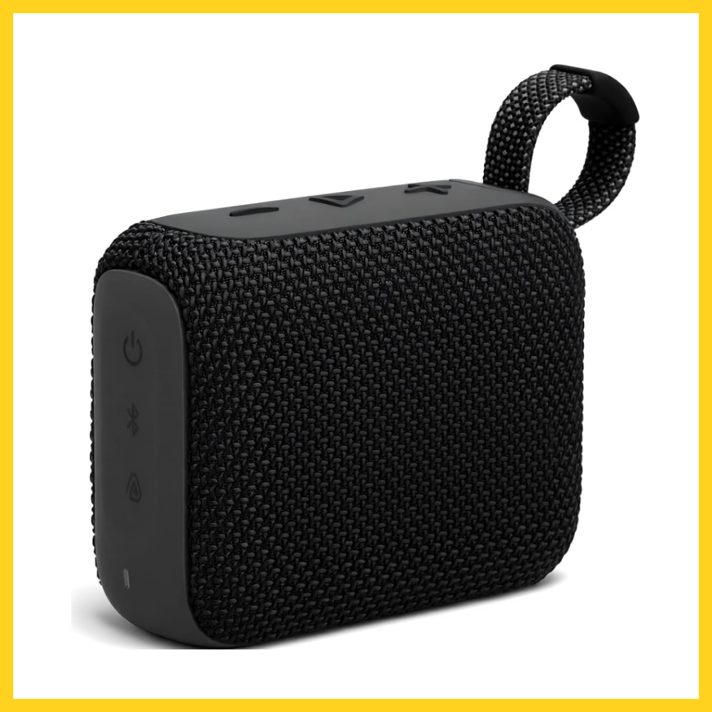 Caixa de Som Portátil 20W Impermeável com Bluetooth USB Tipo C MicroSD Som Limpo e Potente