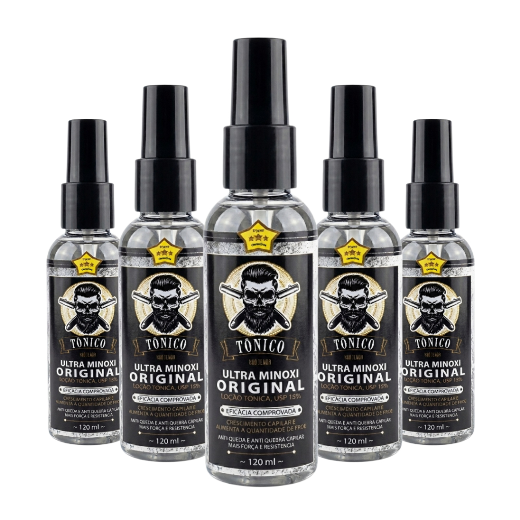 Mega Promoção Ultra Minoxi Original 120ML - Tonico Capilar
