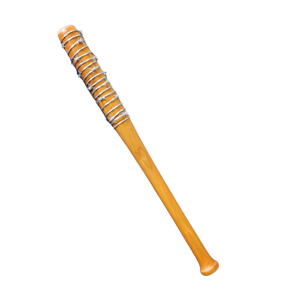 Taco Baseball Decorativo Madeira Maciça Bets Bastão 68cm