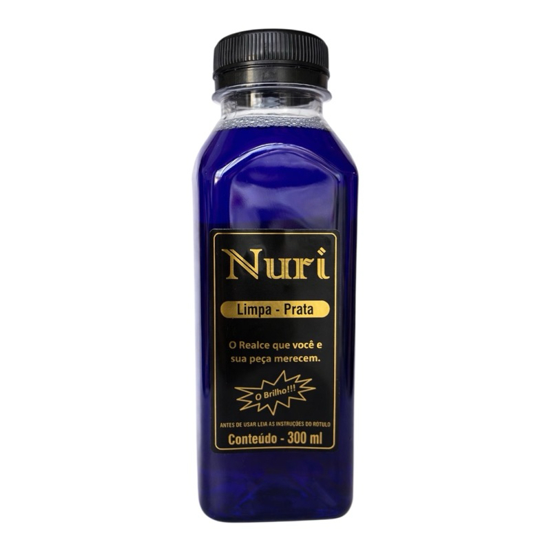 Limpa Prata 300ml ou 500ml Nuri - Original