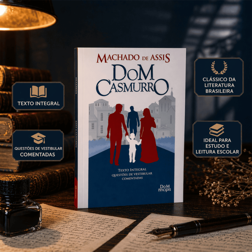 Livro Dom Casmurro Machado de Assis Texto Integral Clássico Da Literatura Brasileira Vestibular