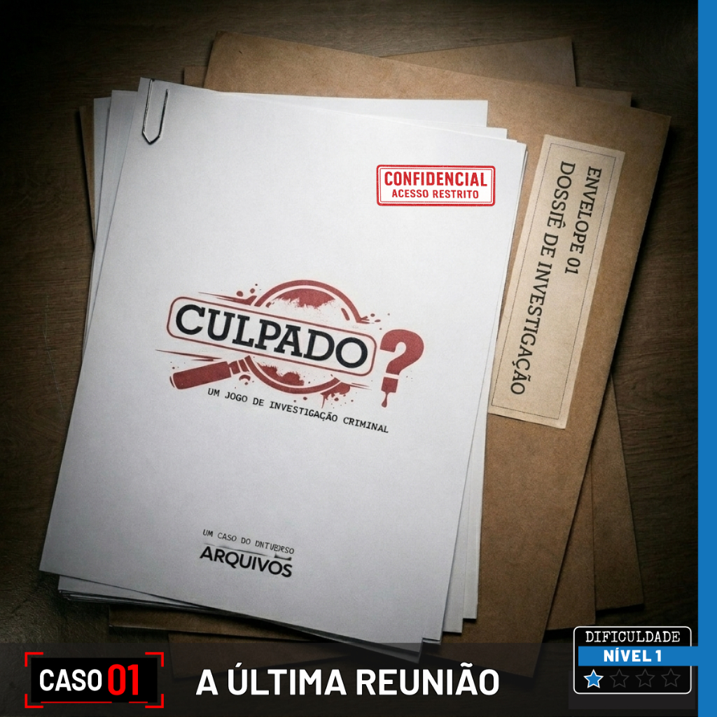 Jogo de Detetive Investigação Criminal