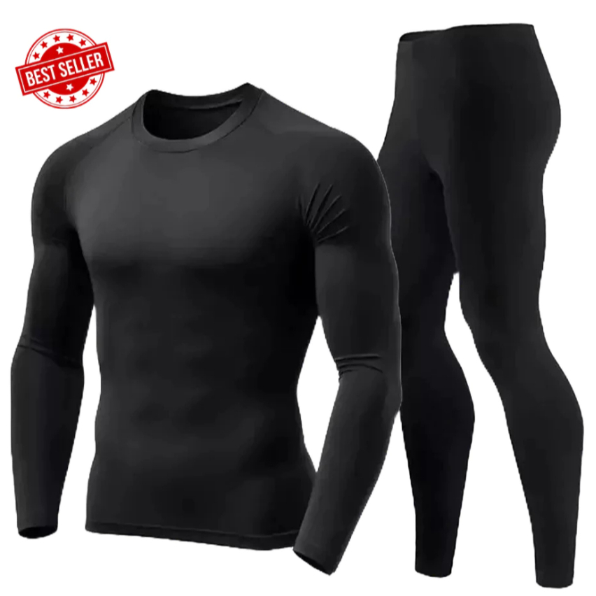 Conjunto Térmico Kit Calça Térmica + Camisa Blusa Segunda Pele Proteção Uv+ 50 Ótima Qualidade Academia F7 NEW STYLE