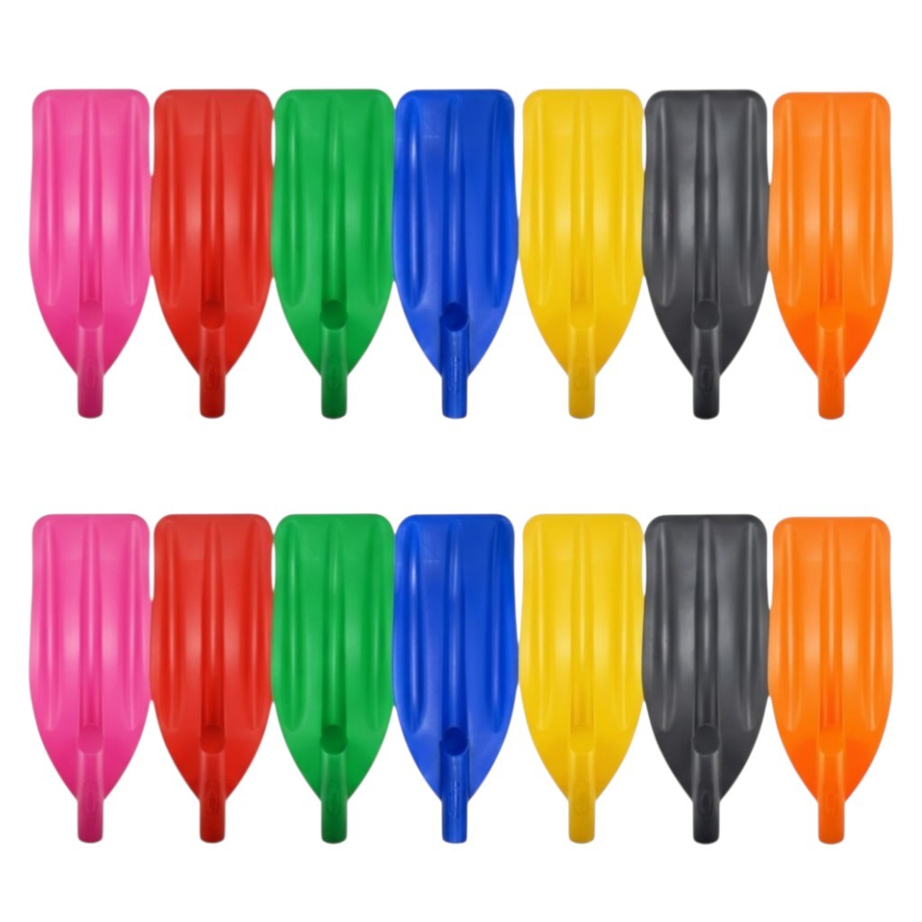 Kit 2 Pá de Remo de Pesca Caiaque Bote Canoa Reforçada Encaixe Padrão 1.1/4 32/33mm