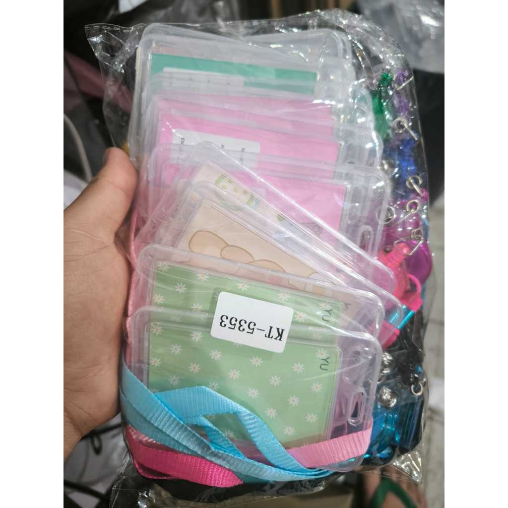 ATACADO Porta Crachá com Cordão Retrátil Anti-perda | Cartão ID, Ônibus, Estudante, Kpop Photocard