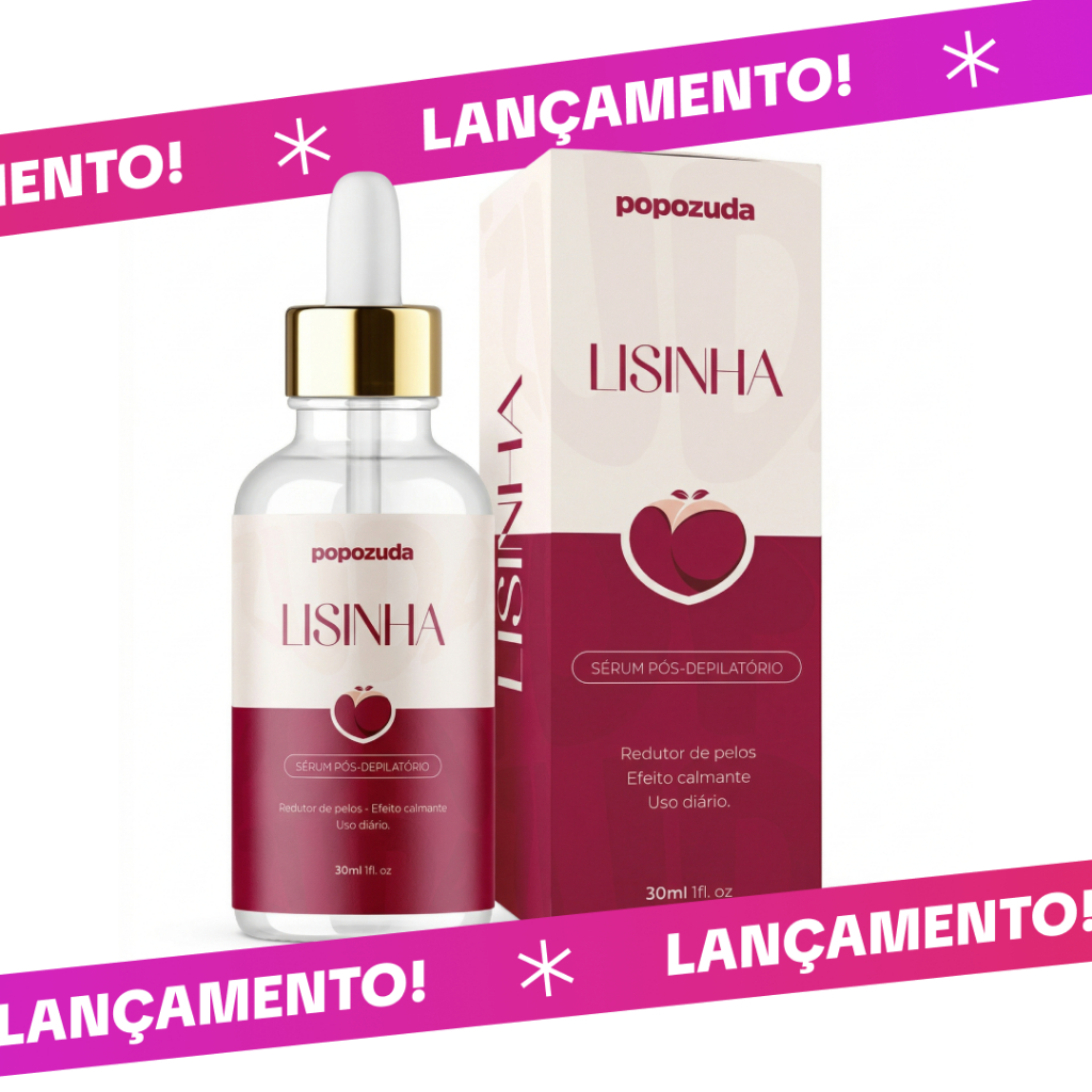 Popozuda Lisinha Sérum Pós-Depilação – Acalma a Pele e Auxilia na Manutenção dos Pelos